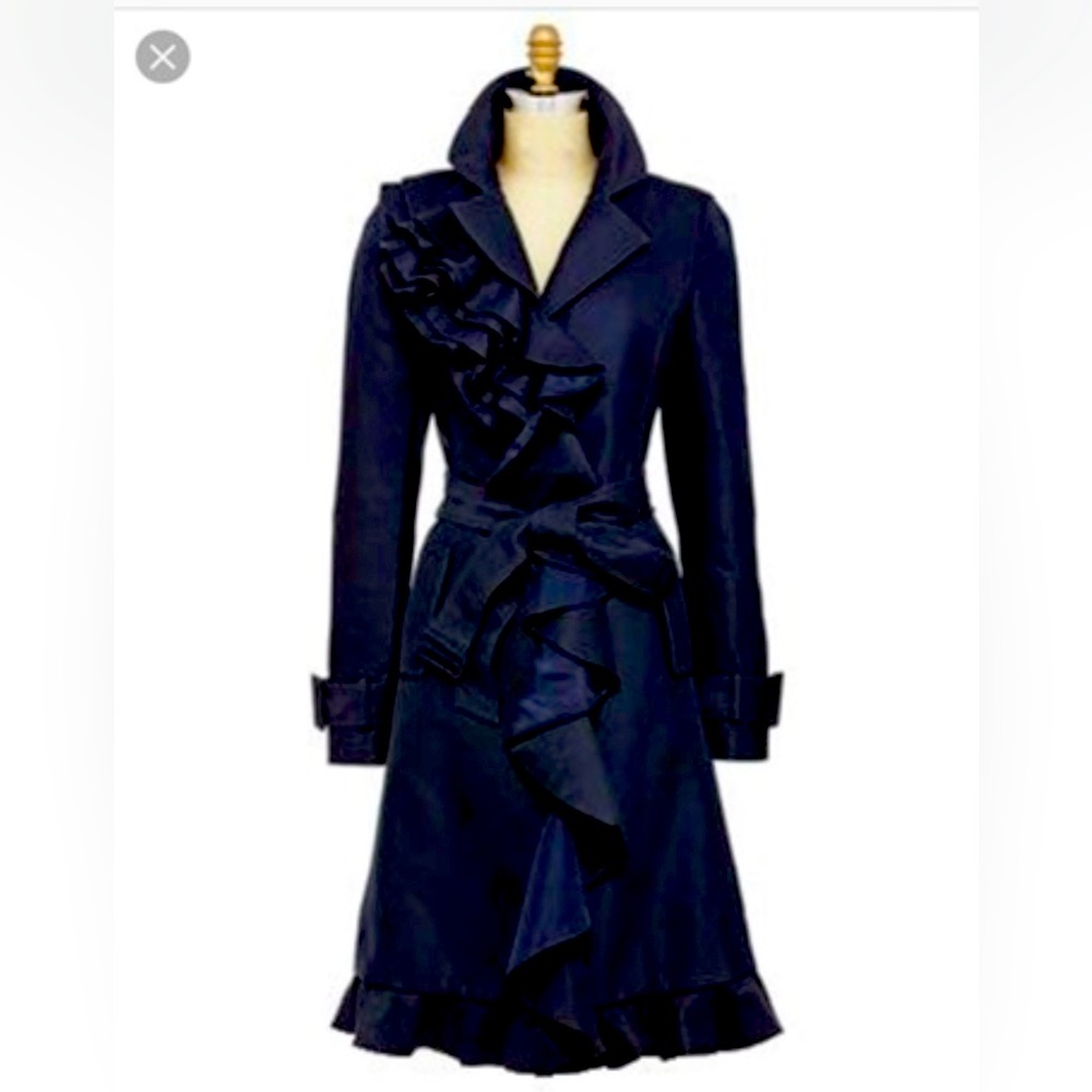 Kate Spade Navy Trench Coat